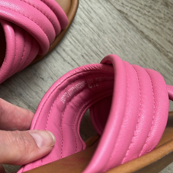 NIB Seychelles 'Word for Word' Pink Leather Italian Sandals (Women's 6.5) - Picture 8 of 9